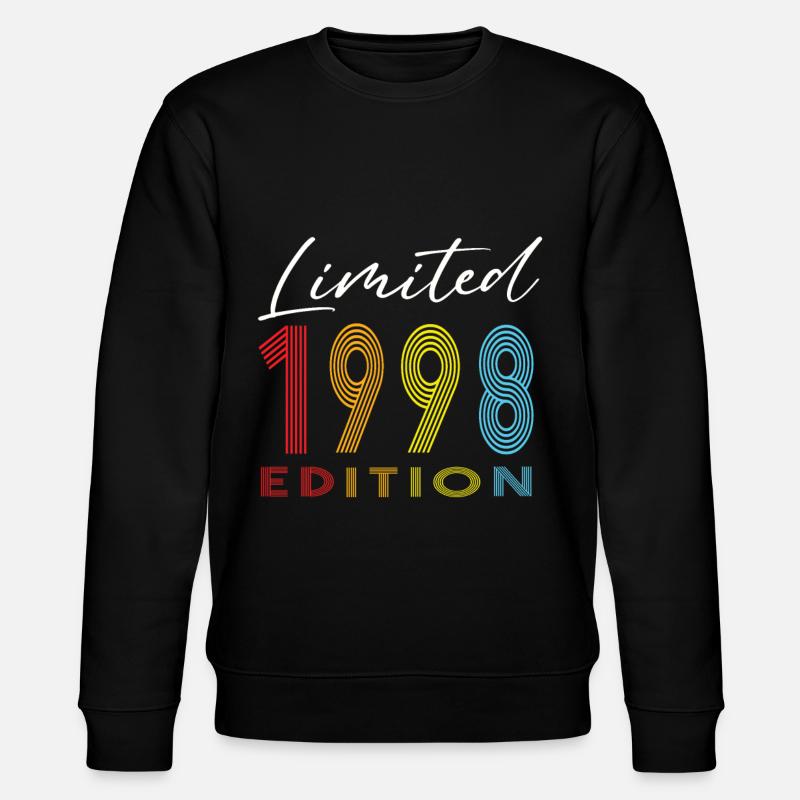 Édition limitée 1998 - Sweat bio CHANGER Stanley/Stella Unisexe - noir