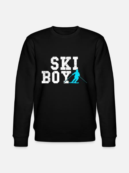 ski boy - Stanley/Stella CHANGER Unisex Organic Sweatshirt - black