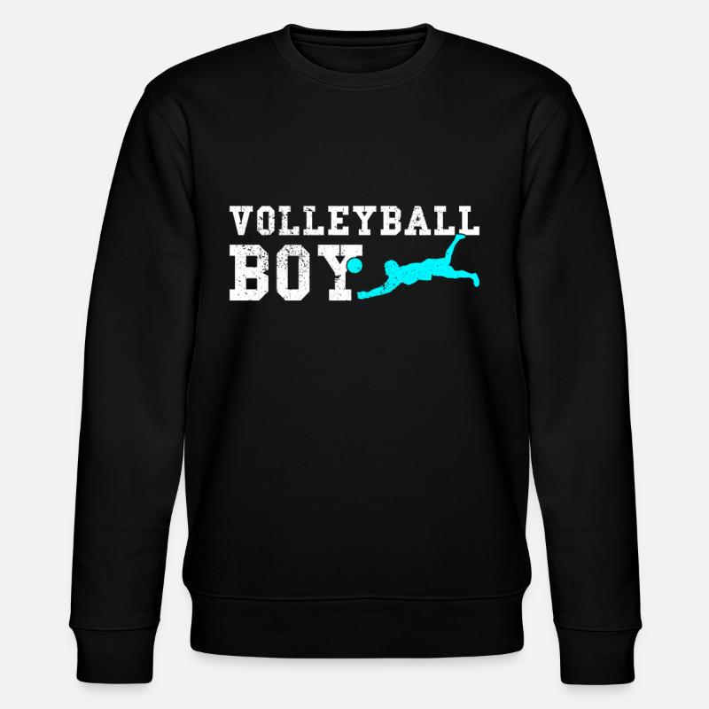Garçon de volleyball - Sweat bio CHANGER Stanley/Stella Unisexe - noir
