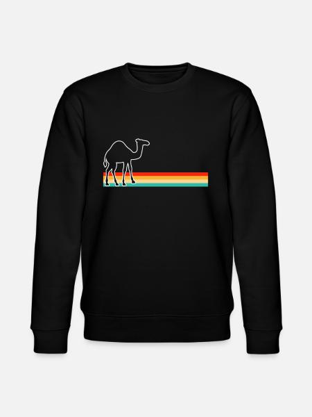 Dromadaire rétro - Sweat bio CHANGER Stanley/Stella Unisexe - noir
