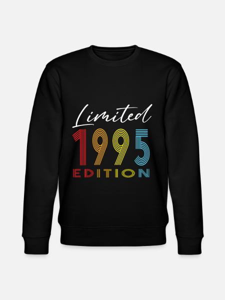 Édition limitée 1995 - Sweat bio CHANGER Stanley/Stella Unisexe - noir