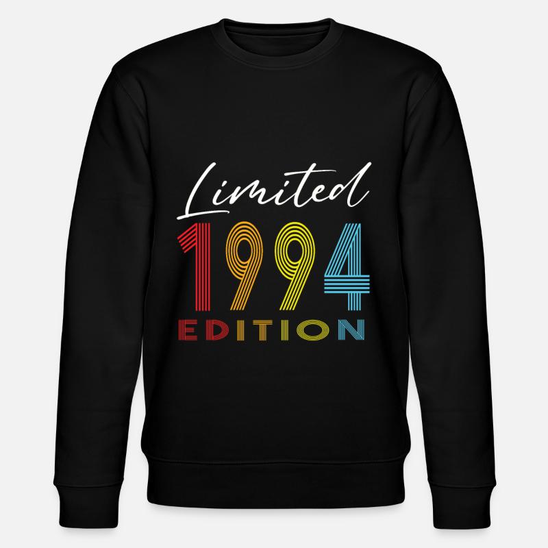 Limited Edition 1994 - Stanley/Stella CHANGER Unisex Organic Sweatshirt - black