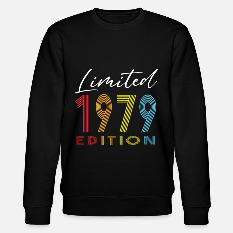 Édition limitée 1979 - Sweat bio CHANGER Stanley/Stella Unisexe - noir