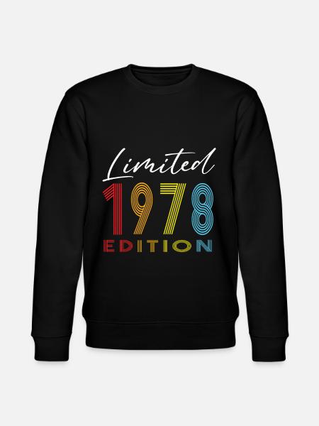 Édition limitée 1978 - Sweat bio CHANGER Stanley/Stella Unisexe - noir