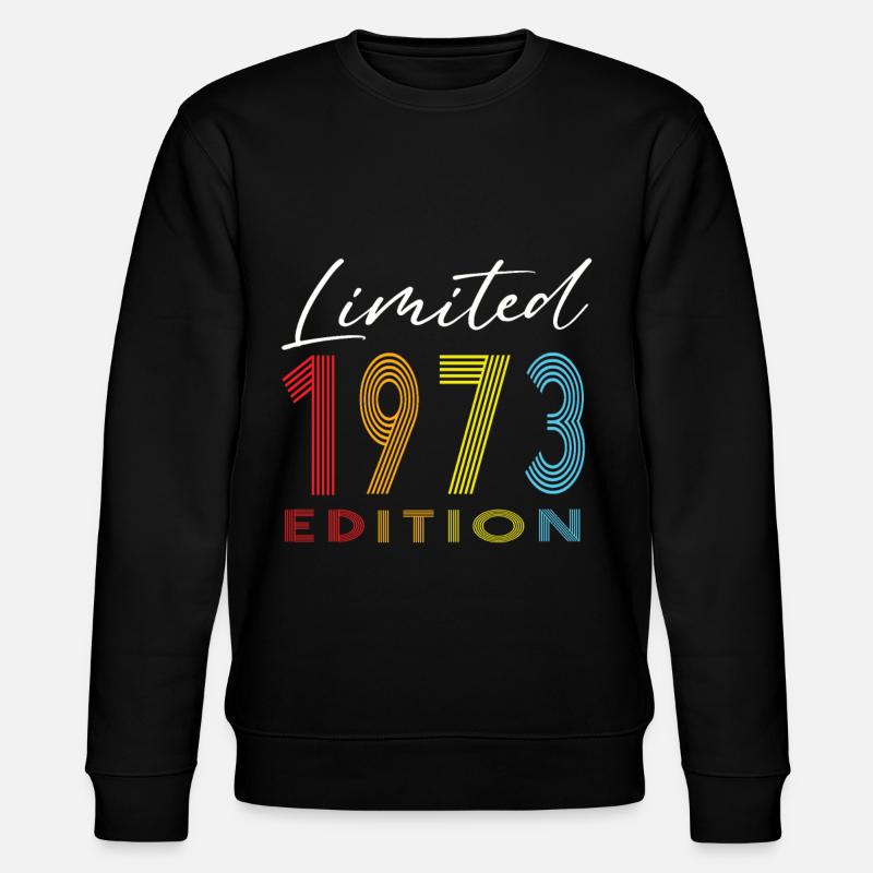 Édition limitée 1973 - Sweat bio CHANGER Stanley/Stella Unisexe - noir