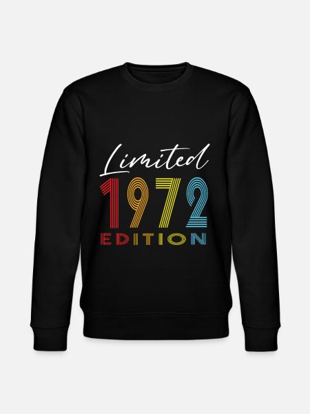 Édition limitée 1972 - Sweat bio CHANGER Stanley/Stella Unisexe - noir