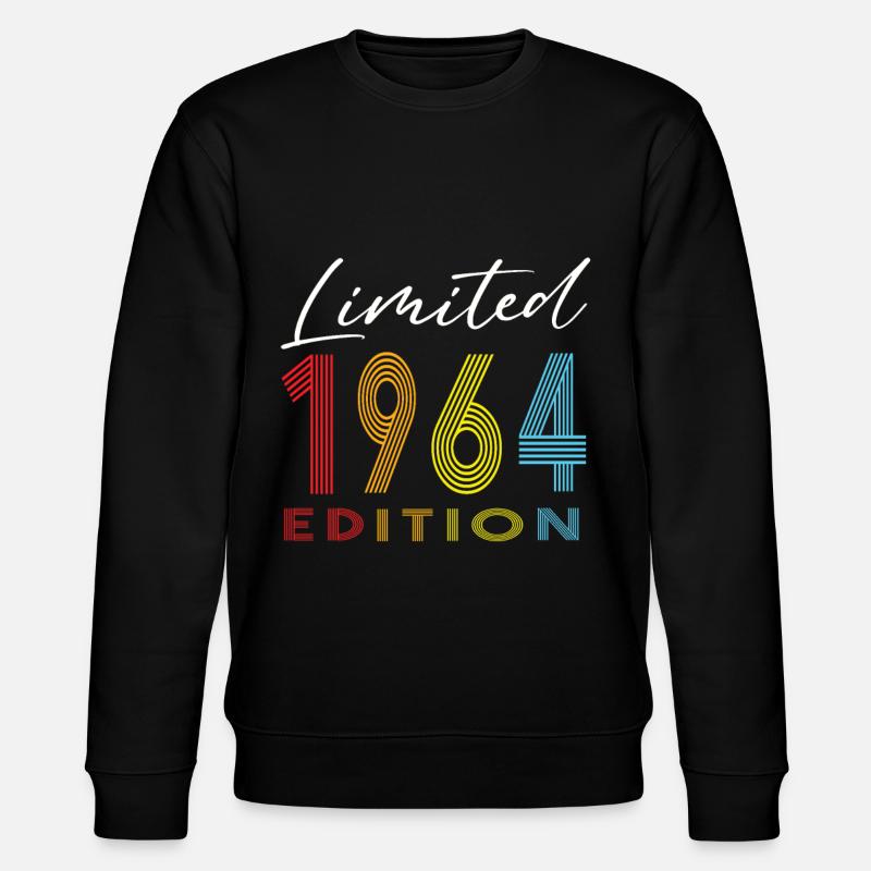 Édition limitée 1964 - Sweat bio CHANGER Stanley/Stella Unisexe - noir