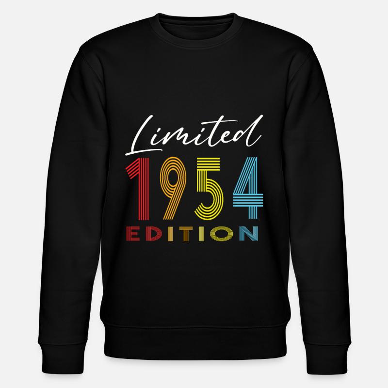 Limited Edition 1954 - Stanley/Stella CHANGER Unisex Organic Sweatshirt - black