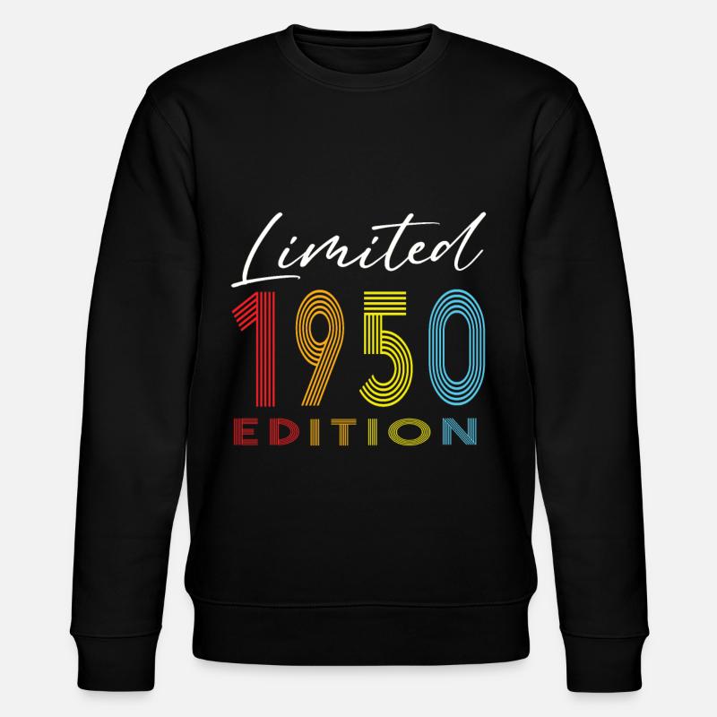 Édition limitée 1950 - Sweat bio CHANGER Stanley/Stella Unisexe - noir