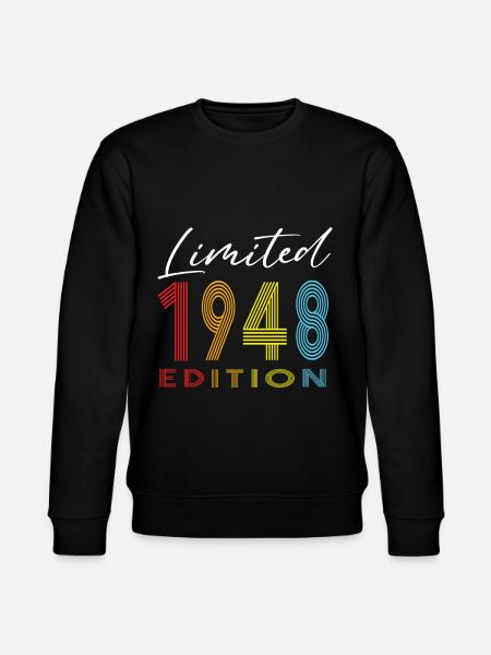 Limited Edition 1948 - Stanley/Stella CHANGER Unisex Organic Sweatshirt - black