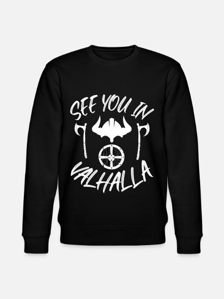 See you in VALHALLA - Sweat bio CHANGER Stanley/Stella Unisexe - noir