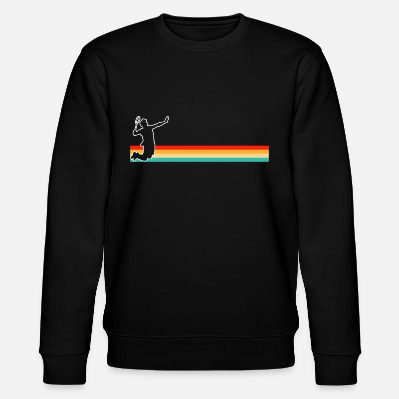 Badminton Rétro - Sweat bio CHANGER Stanley/Stella Unisexe - noir