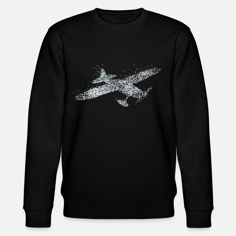 Modellbau Modellflugzeugbauer Flieger - Stanley/Stella CHANGER Unisex Organic Sweatshirt - black