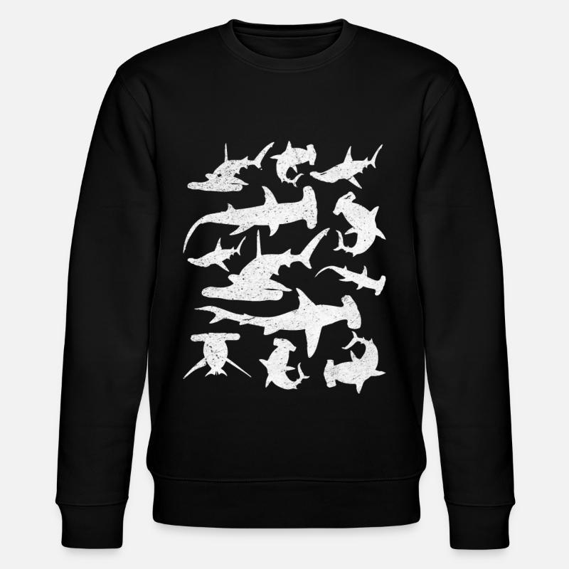 Requins-marteaux Grand requin-marteau Requin-marteau - Sweat bio CHANGER Stanley/Stella Unisexe - noir