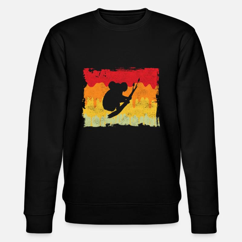 Koala Rétro - Sweat bio CHANGER Stanley/Stella Unisexe - noir