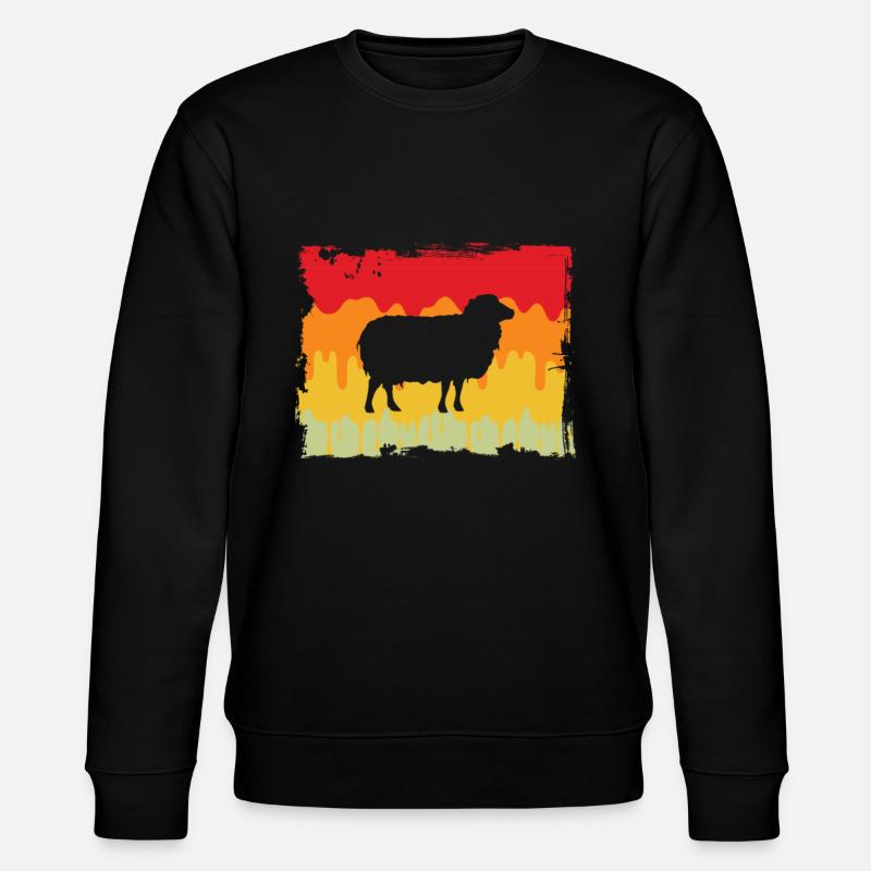 Mouton Rétro - Sweat bio CHANGER Stanley/Stella Unisexe - noir