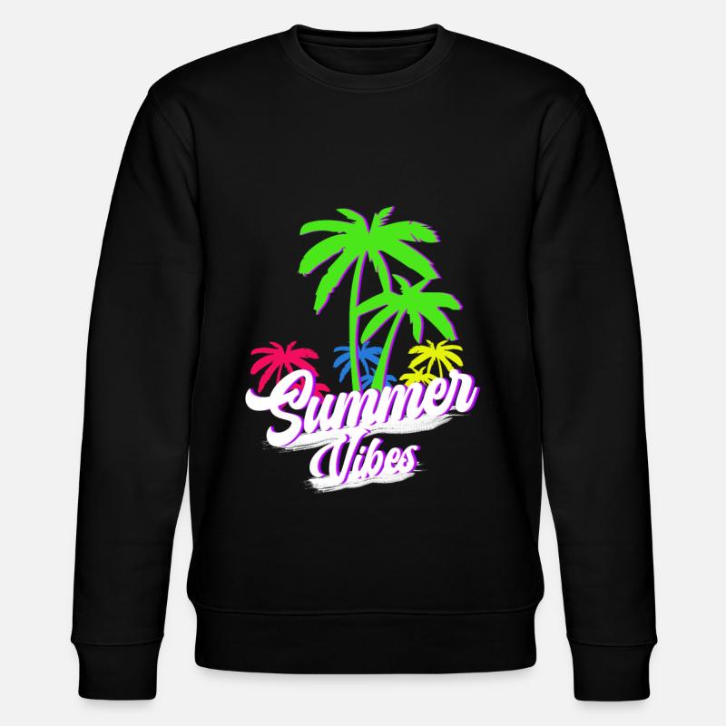 Ambiance estivale - Sweat bio CHANGER Stanley/Stella Unisexe - noir