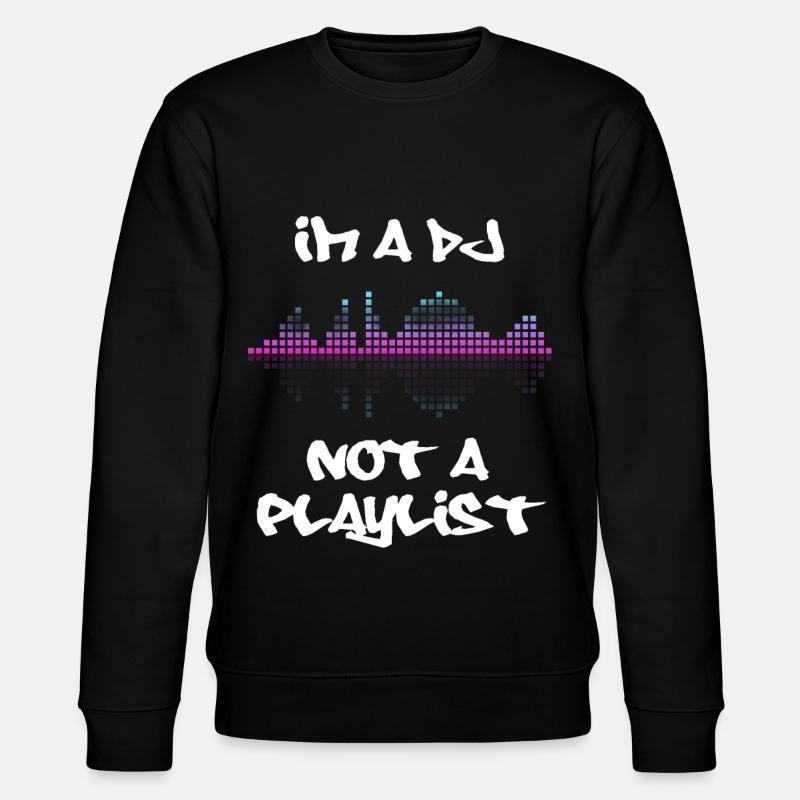 DJ - Stanley/Stella Unisex Bio-Sweatshirt CHANGER  - Schwarz