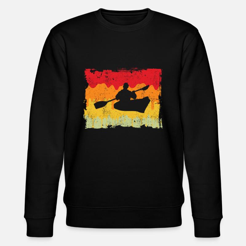 Canoë Rétro - Sweat bio CHANGER Stanley/Stella Unisexe - noir