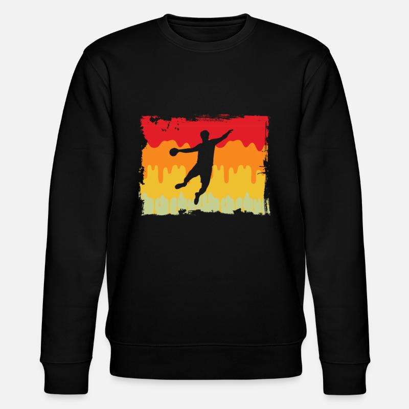 Handball Rétro - Sweat bio CHANGER Stanley/Stella Unisexe - noir