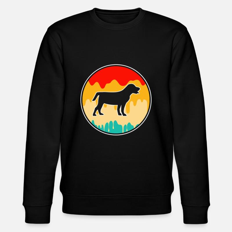 Chien Rétro - Sweat bio CHANGER Stanley/Stella Unisexe - noir