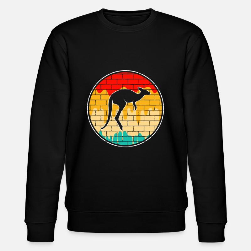 Kangourou Rétro - Sweat bio CHANGER Stanley/Stella Unisexe - noir