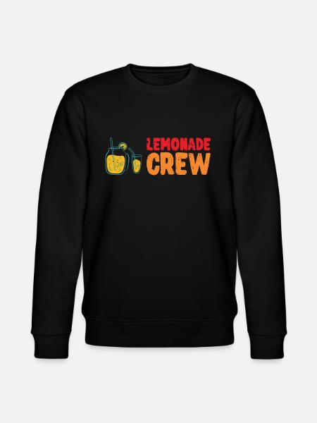 Lemonade Crew Juice Stand - Stanley/Stella CHANGER Unisex Organic Sweatshirt - black