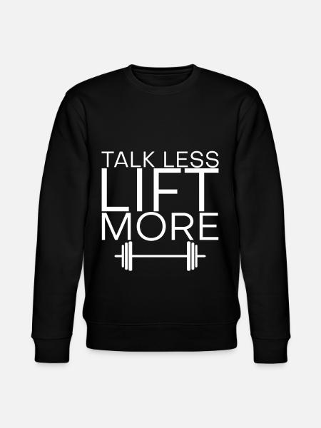Parler moins soulever plus 4 - Sweat bio CHANGER Stanley/Stella Unisexe - noir
