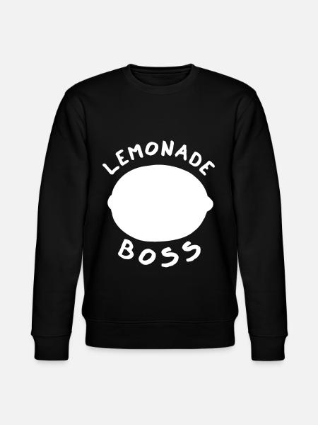 Lemonade Boss Juice Stand - Stanley/Stella CHANGER Unisex Organic Sweatshirt - black