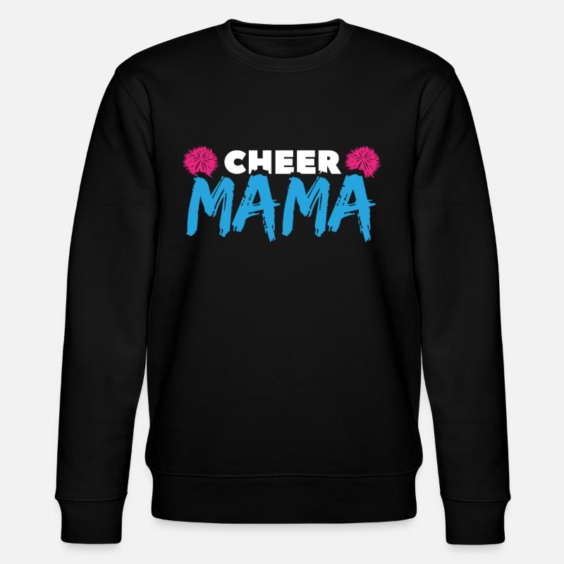 Cheer Mom - Stanley/Stella Unisex Bio-Sweatshirt CHANGER - Schwarz