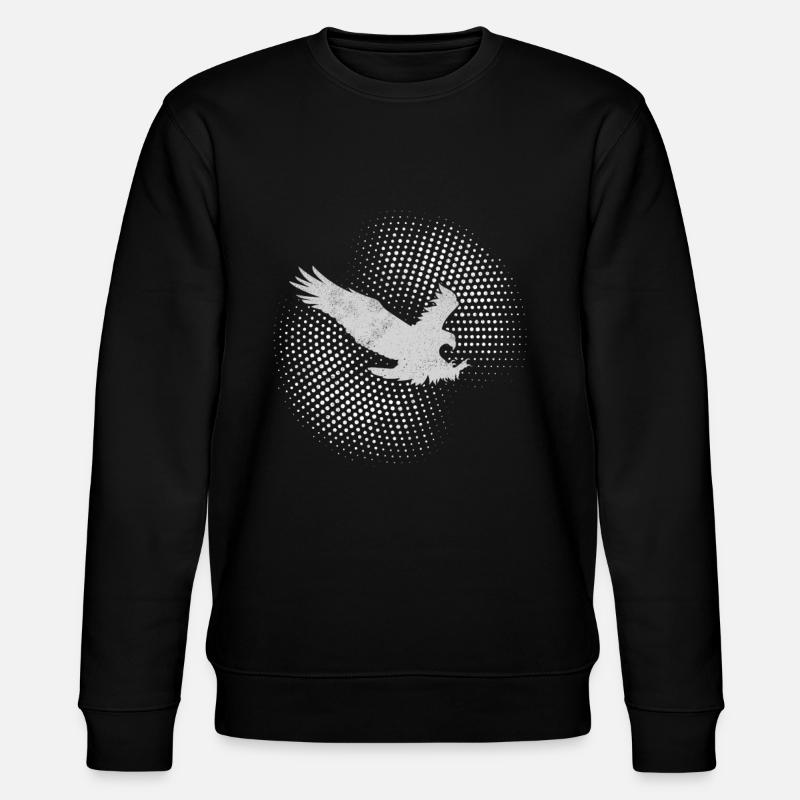 Adler - Stanley/Stella Unisex Bio-Sweatshirt CHANGER  - Schwarz