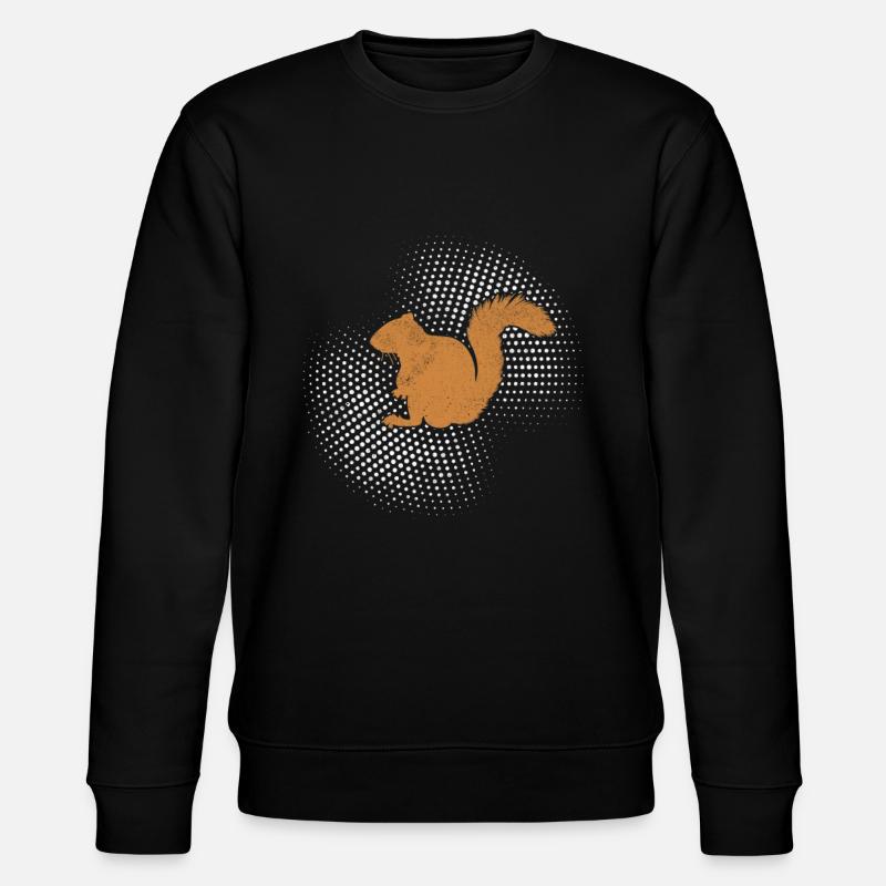 Squirrel - Stanley/Stella CHANGER Unisex Organic Sweatshirt - black