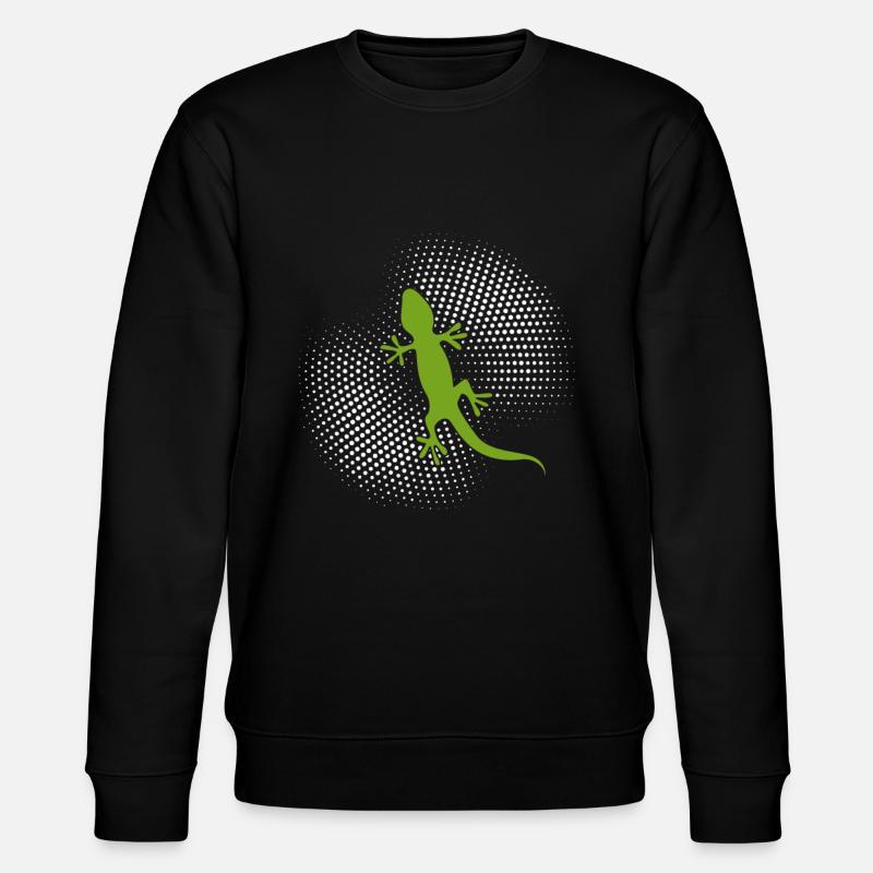 Lézard - Sweat bio CHANGER Stanley/Stella Unisexe - noir