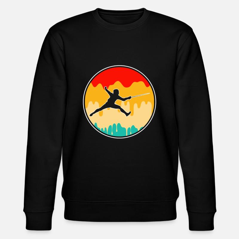 Clôture Rétro - Sweat bio CHANGER Stanley/Stella Unisexe - noir