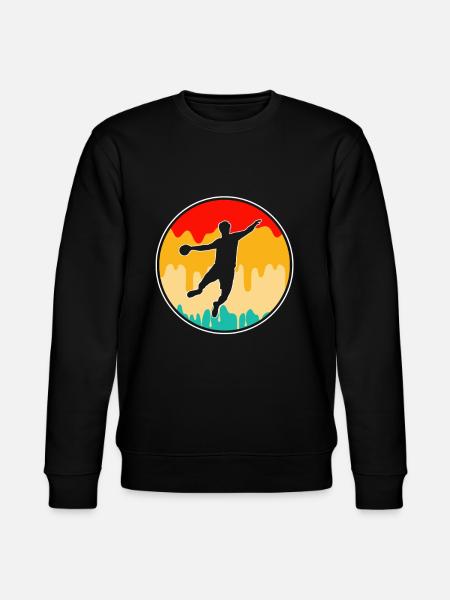 Handball Retro - Stanley/Stella CHANGER Unisex Organic Sweatshirt - black