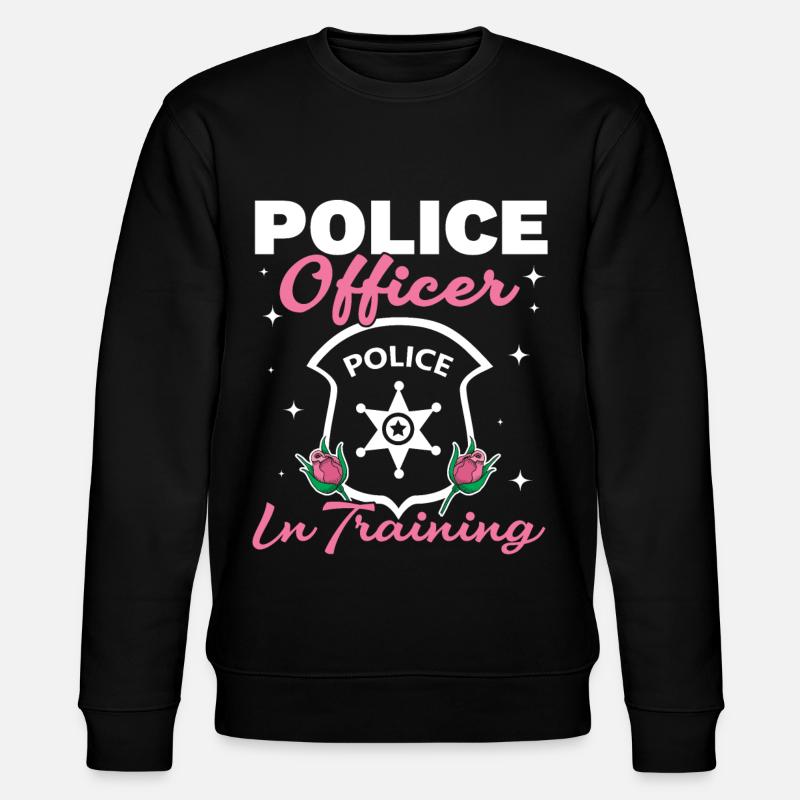 Policier en formation Policier - Sweat bio CHANGER Stanley/Stella Unisexe - noir
