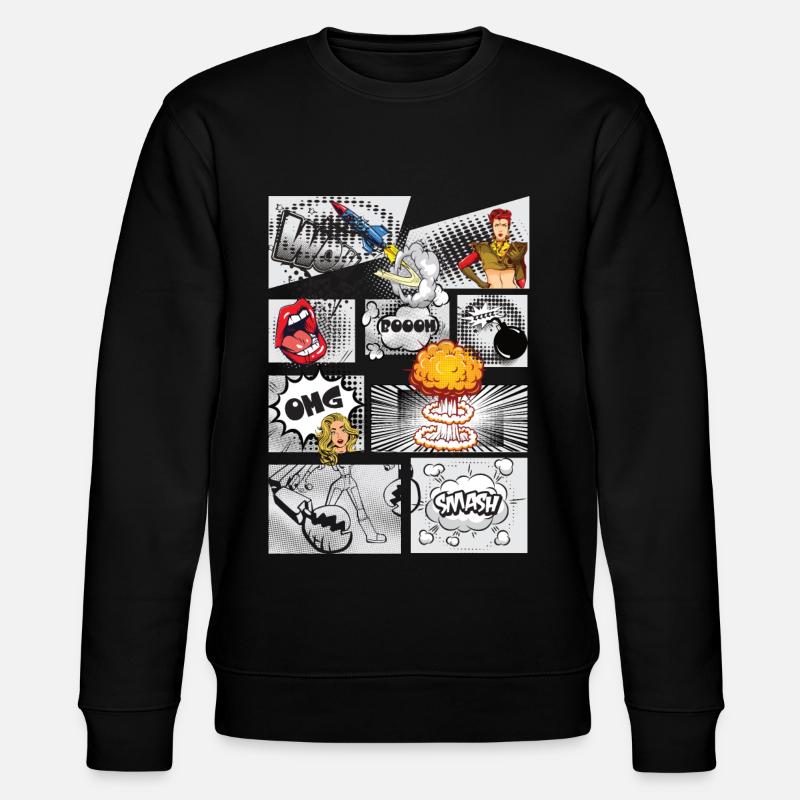 Style comique - Sweat bio CHANGER Stanley/Stella Unisexe - noir