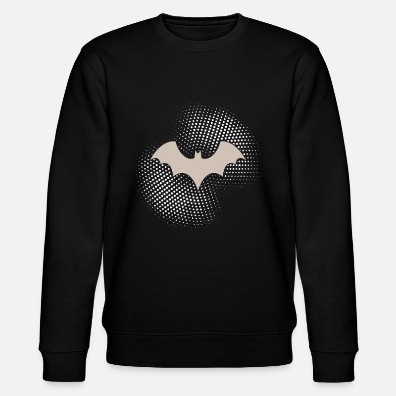 Bat - Stanley/Stella CHANGER Unisex Organic Sweatshirt - black