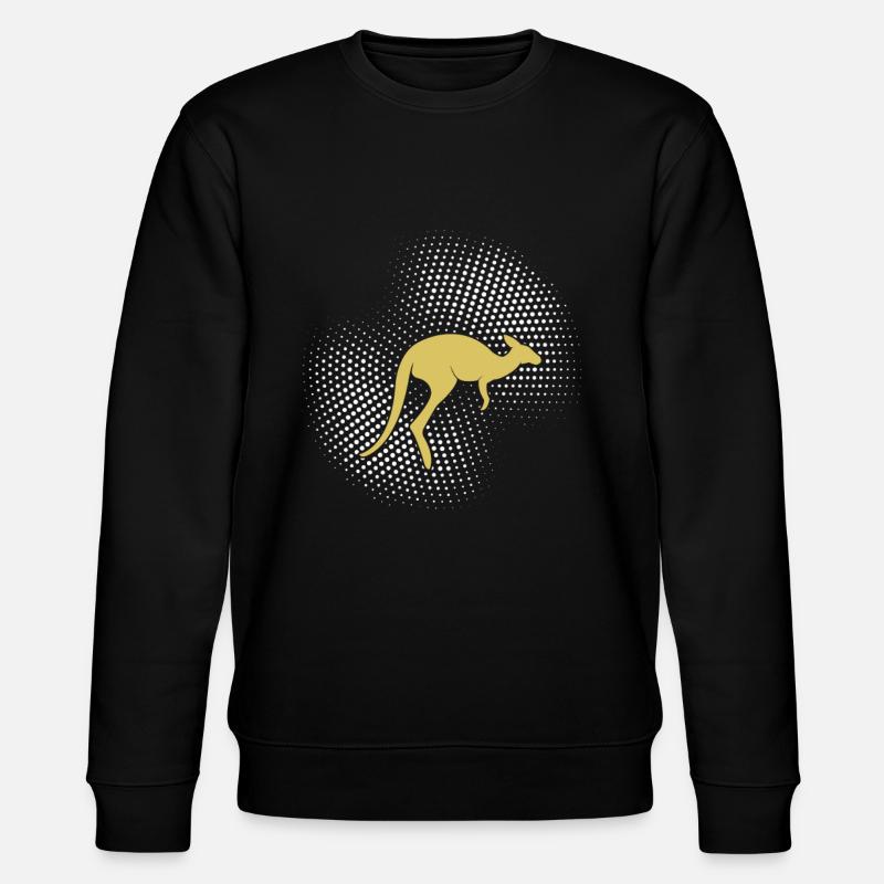 Kangaroo - Stanley/Stella CHANGER Unisex Organic Sweatshirt - black