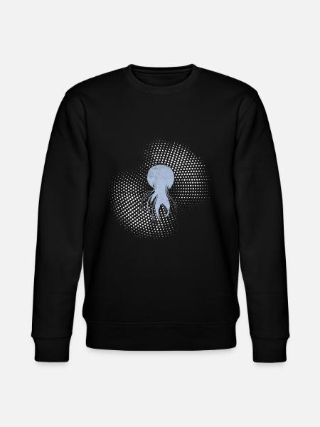 Jellyfish - Stanley/Stella CHANGER Unisex Organic Sweatshirt - black