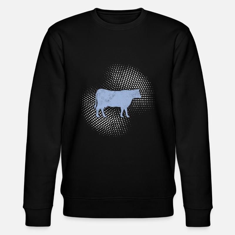 Bœuf de vache - Sweat bio CHANGER Stanley/Stella Unisexe - noir