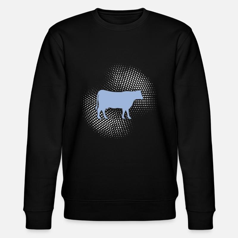 Bœuf de vache - Sweat bio CHANGER Stanley/Stella Unisexe - noir