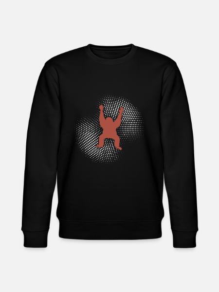 Orangutan - Stanley/Stella CHANGER Unisex Organic Sweatshirt - black