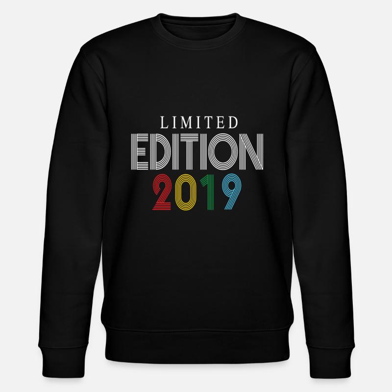 Limited Edition 2019 - Stanley/Stella Unisex Bio-Sweatshirt CHANGER  - Schwarz