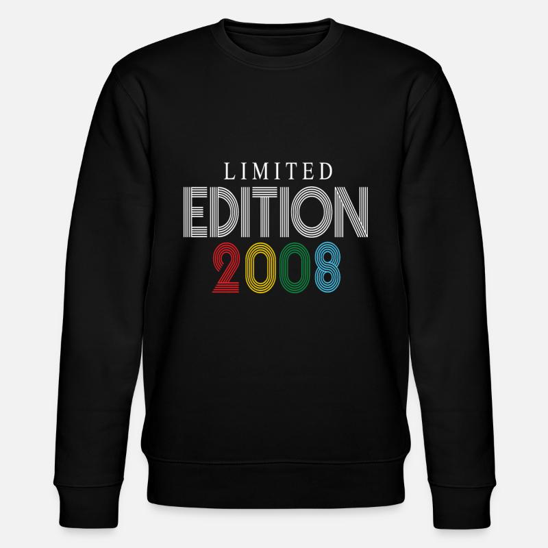 Édition limitée 2008 - Sweat bio CHANGER Stanley/Stella Unisexe - noir