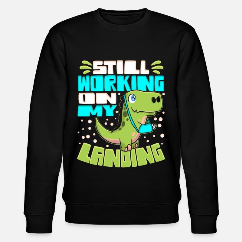 Arm Broken Broken Arm - Stanley/Stella CHANGER Unisex Organic Sweatshirt - black