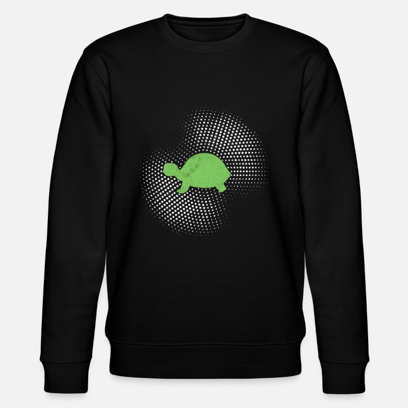 Turtle - Stanley/Stella CHANGER Unisex Organic Sweatshirt - black