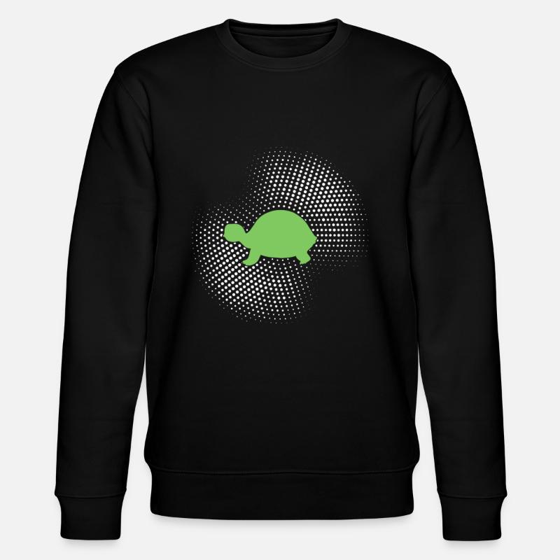 Tortue - Sweat bio CHANGER Stanley/Stella Unisexe - noir