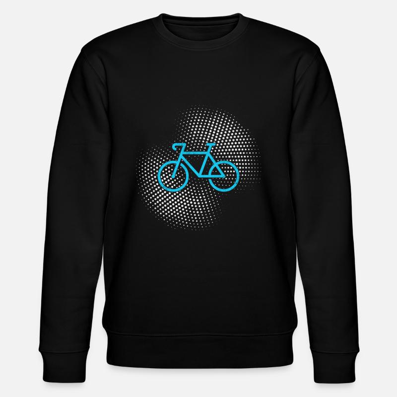 Bicycle - Stanley/Stella CHANGER Unisex Organic Sweatshirt - black