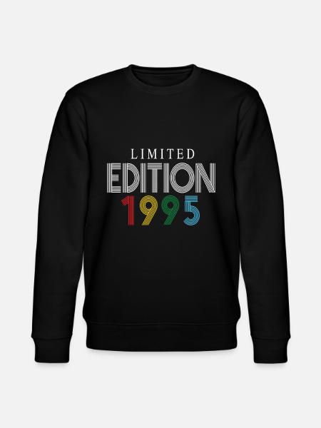 Limited Edition 1995 - Stanley/Stella CHANGER Unisex Organic Sweatshirt - black